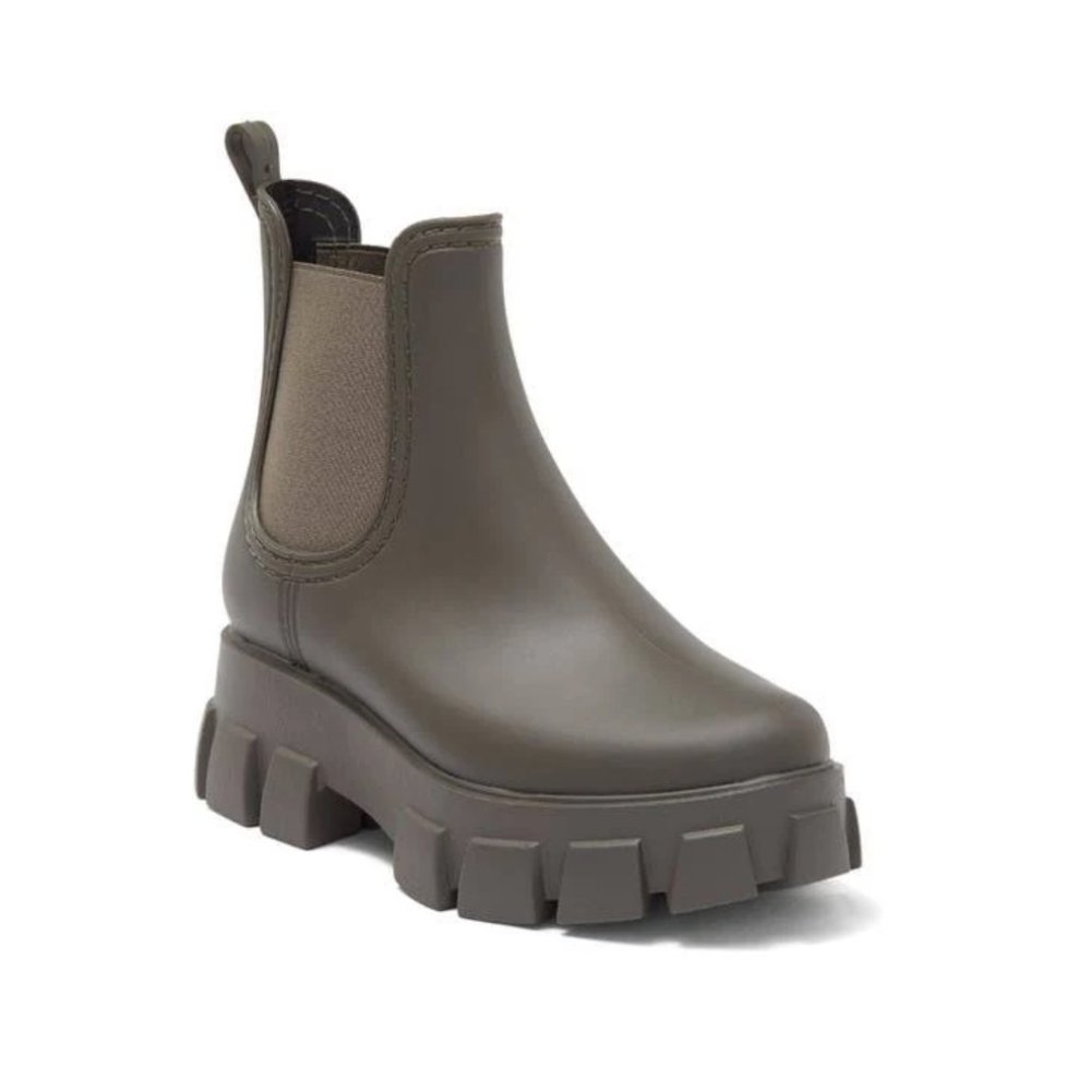 Jeffrey Campbell Platform Lug Sole Chelsea Rain Boot - NWOB